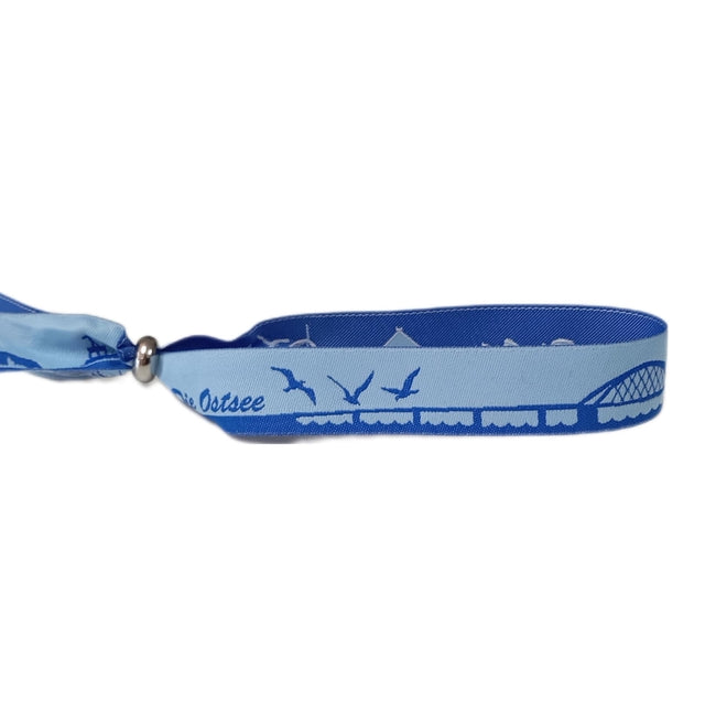 Festival-Armband Fehmarnsundbrücke hellblau