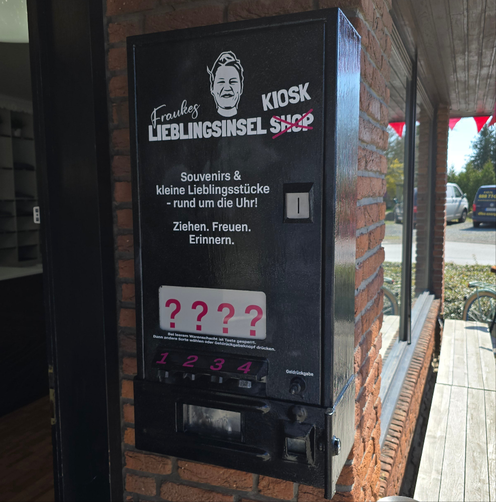 Lieblingsinsel Kiosk Automat