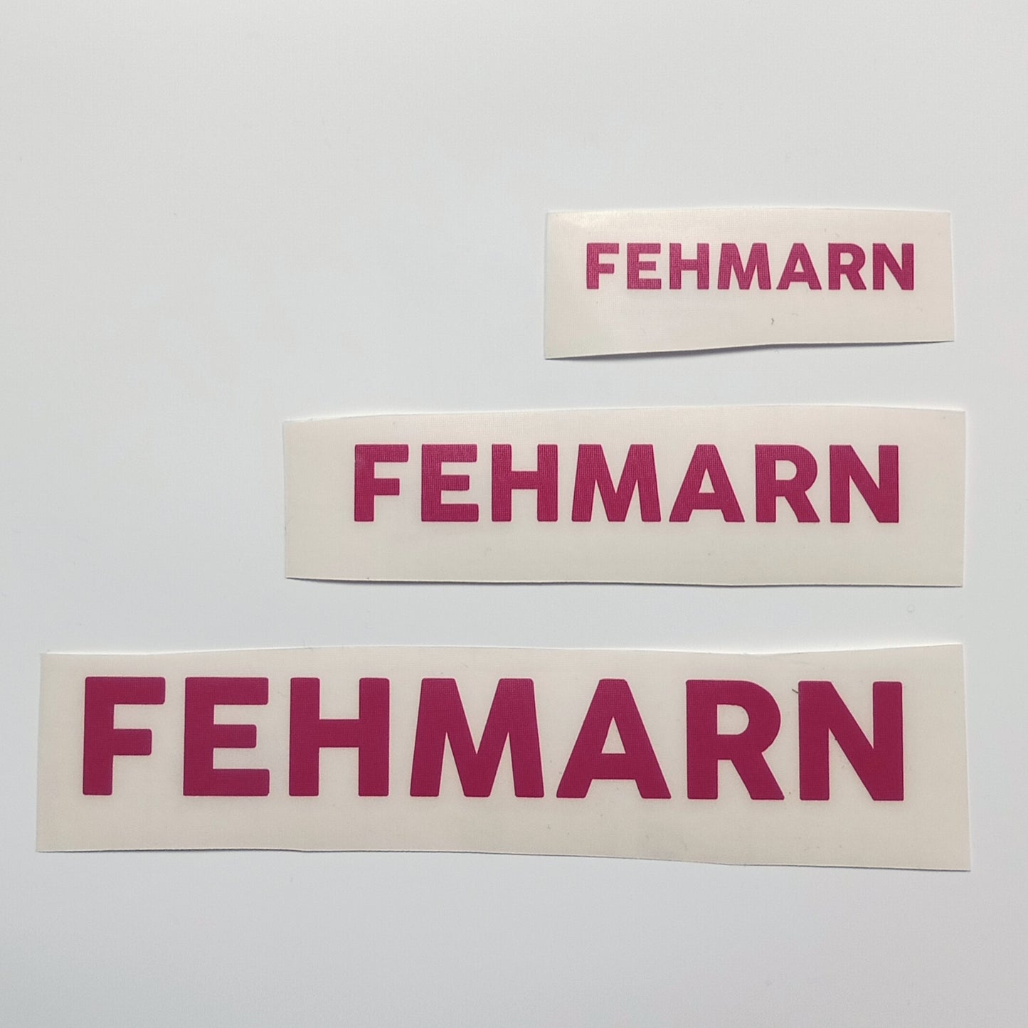 Aufkleber | Schrift Fehmarn | viele Farben
