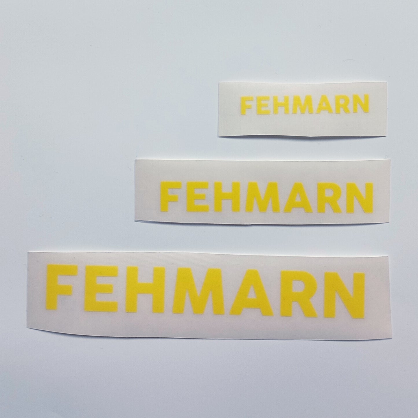 Aufkleber | Schrift Fehmarn | viele Farben