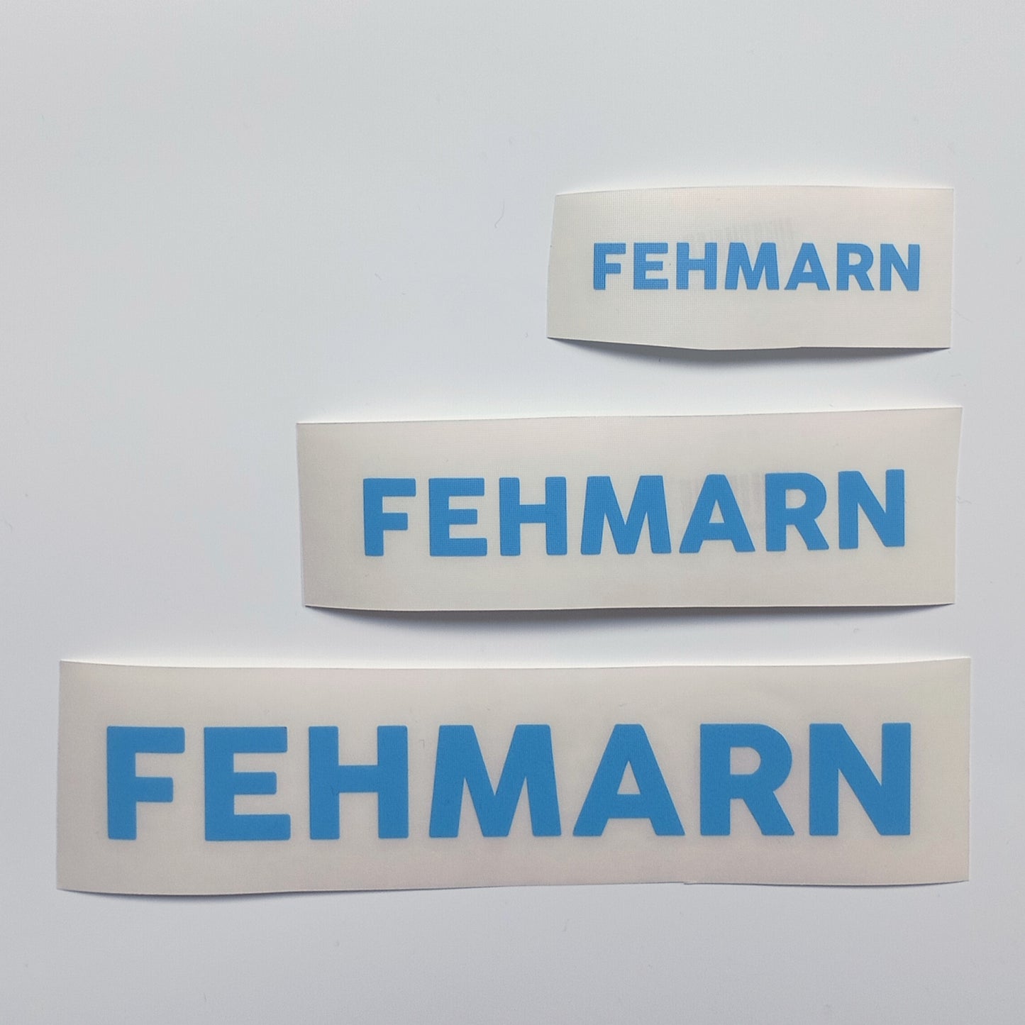 Aufkleber | Schrift Fehmarn | viele Farben