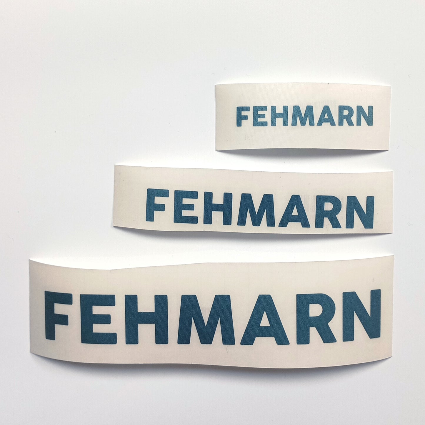 Aufkleber | Schrift Fehmarn | viele Farben