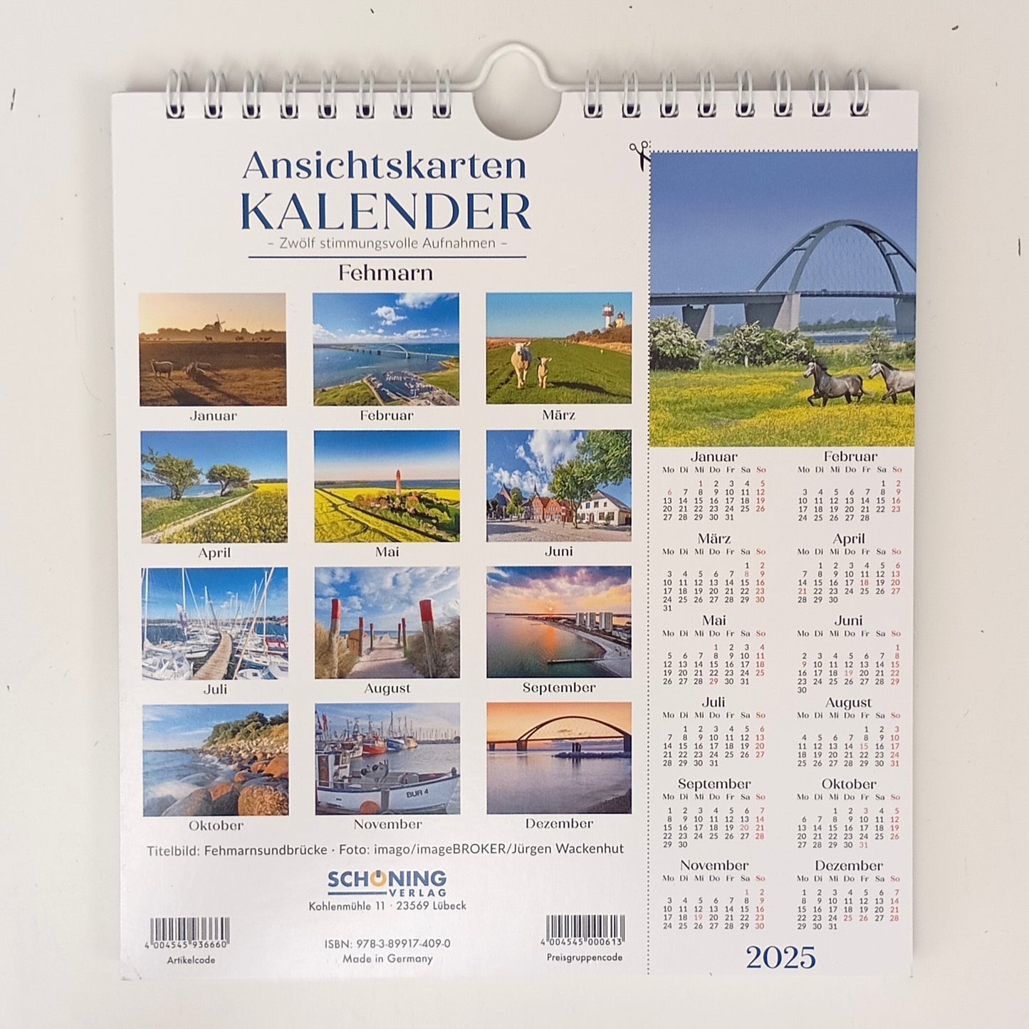 Insel Fehmarn Kalender 2025