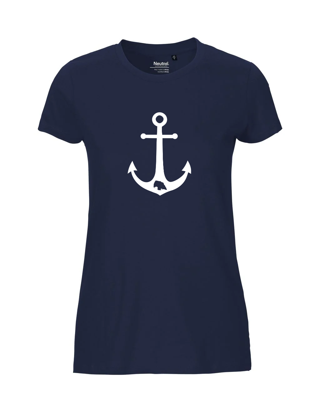 Tshirt | Anker mit Insel | Damen