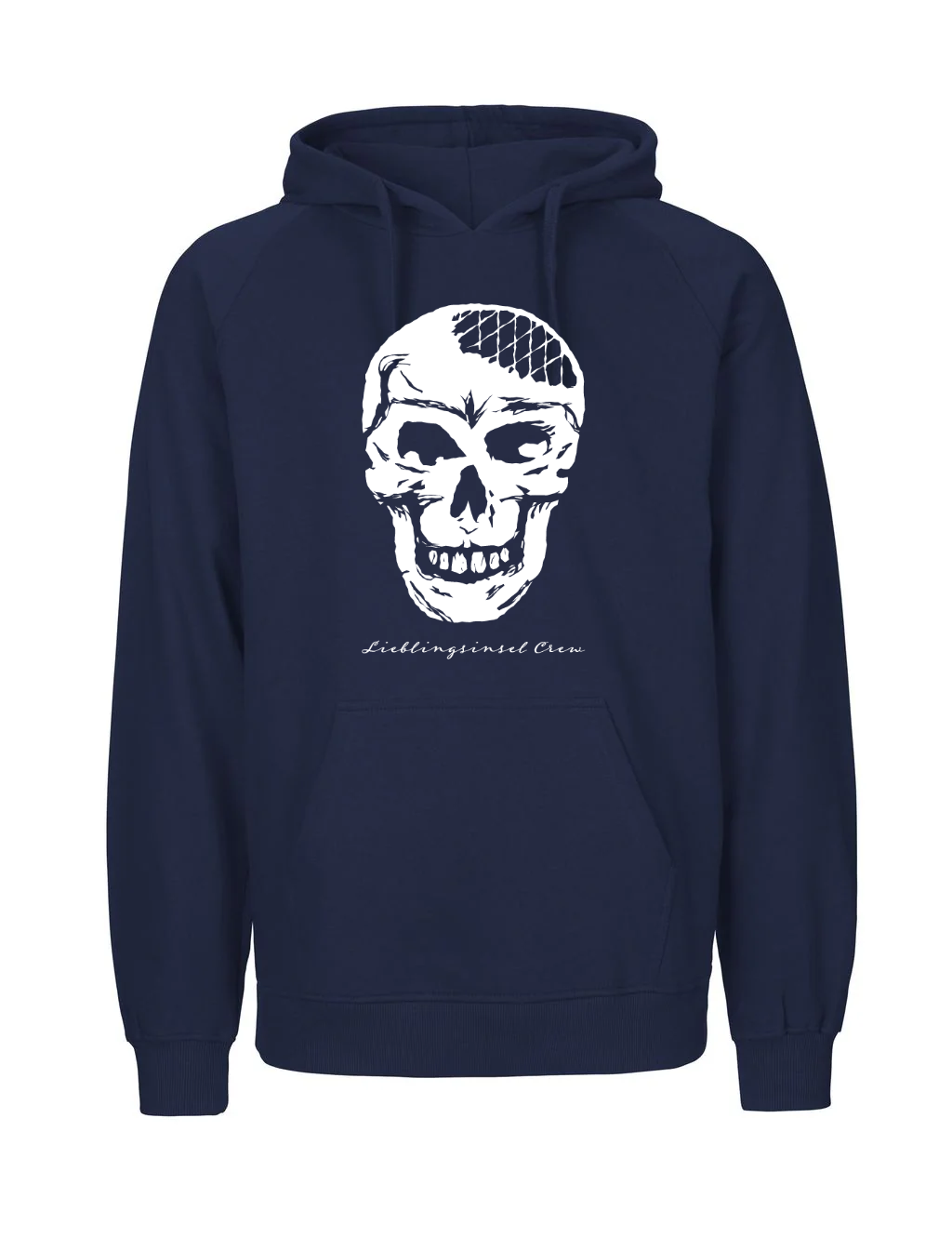 Hoodie | Totenkopf Lieblingsinsel Fehmarn Crew | unisex