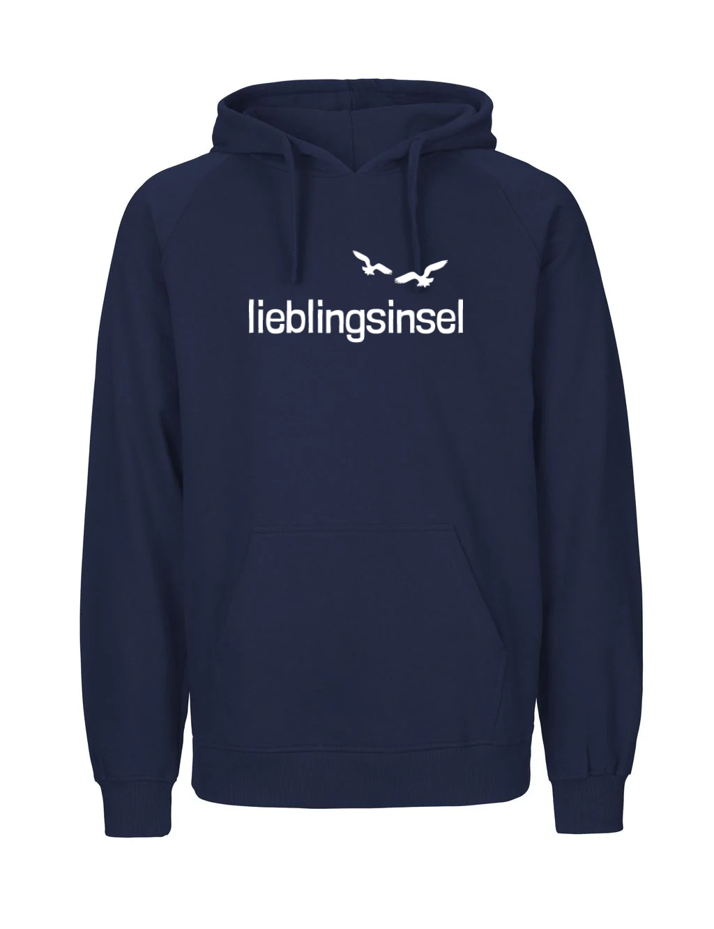 Hoodie | Lieblingsinsel mit Möwen | unisex