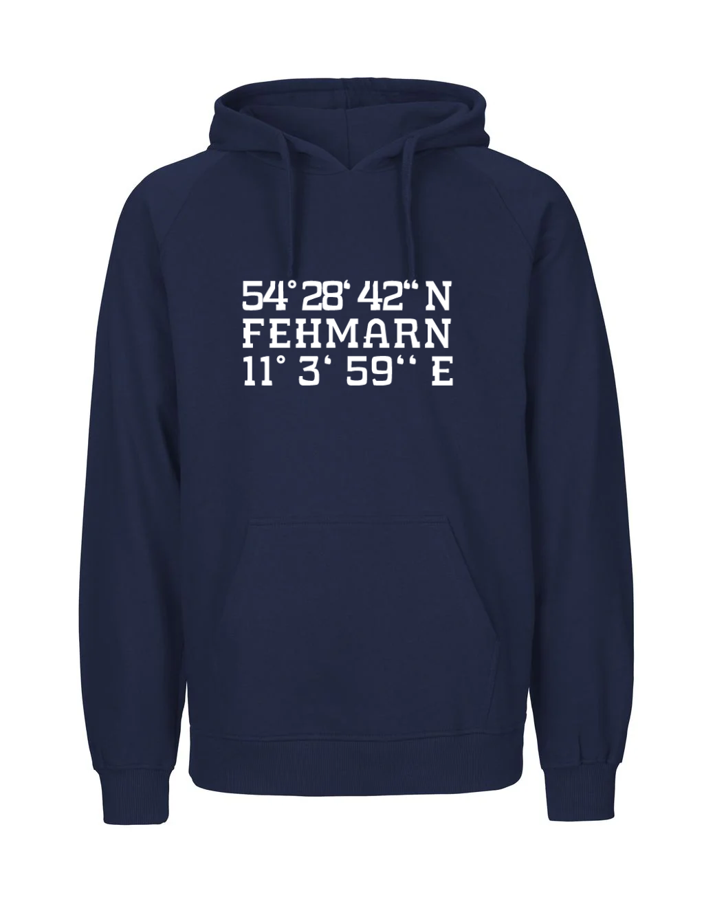 Hoodie | Koordinaten Fehmarn | unisex
