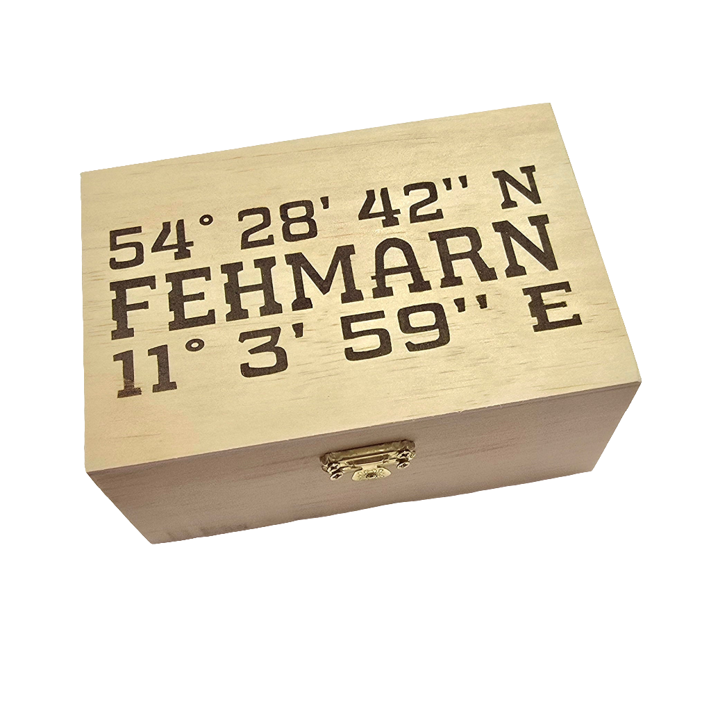 Holzbox Koodinaten Fehmarn