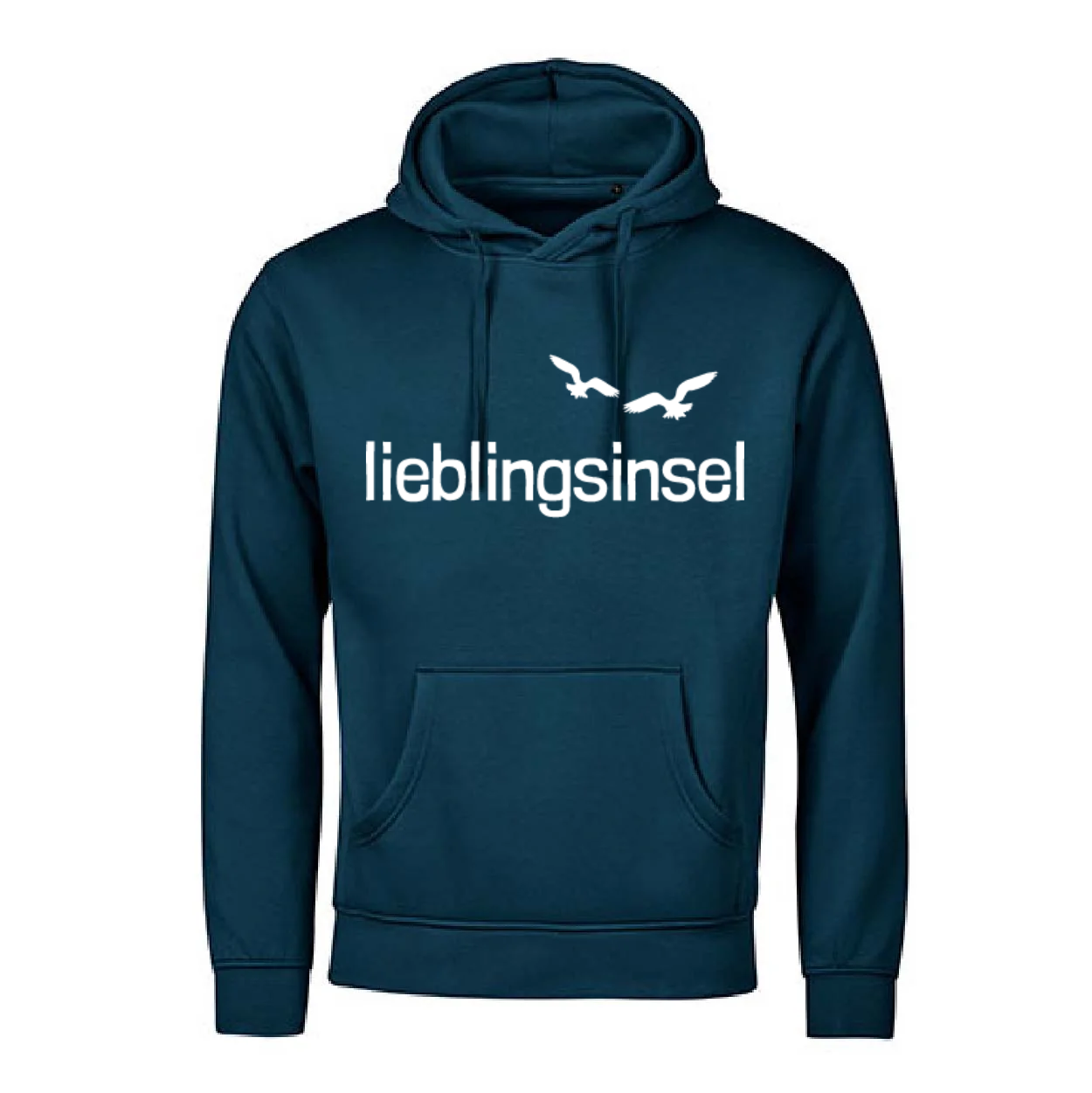 Hoodie | Lieblingsinsel mit Möwen | unisex