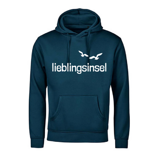 Hoodie | Lieblingsinsel mit Möwen | unisex