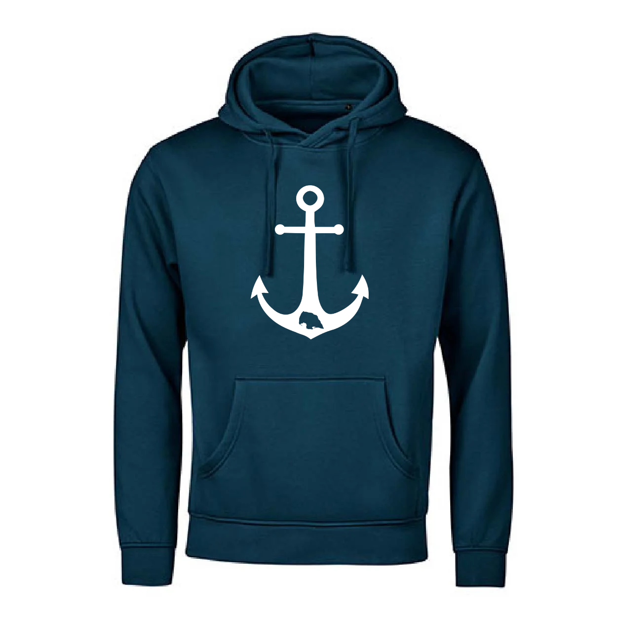 Hoodie | Anker mit Insel | unisex