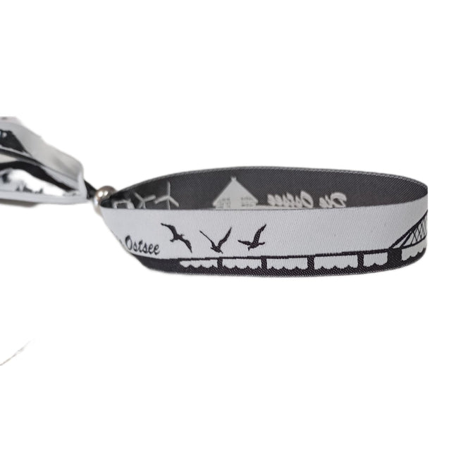 Festival-Armband Fehmarnsundbrücke weiß