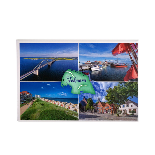 Magnet Fehmarn Collage Insel