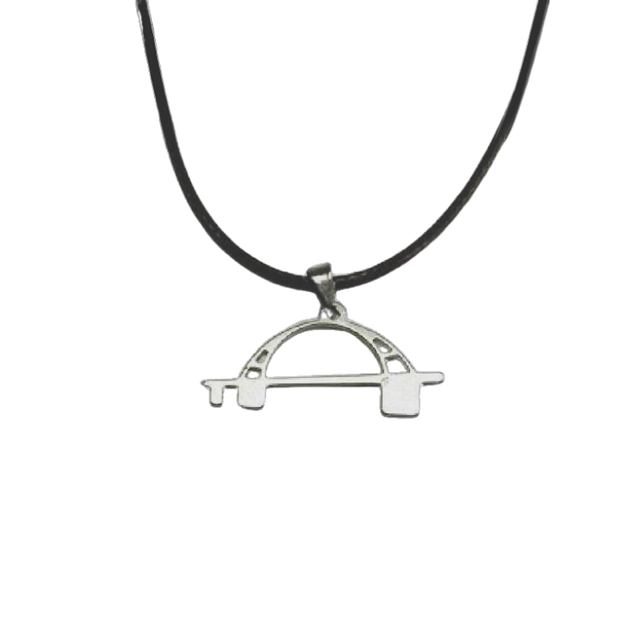 Halskette mit Fehmarnsundbrücke