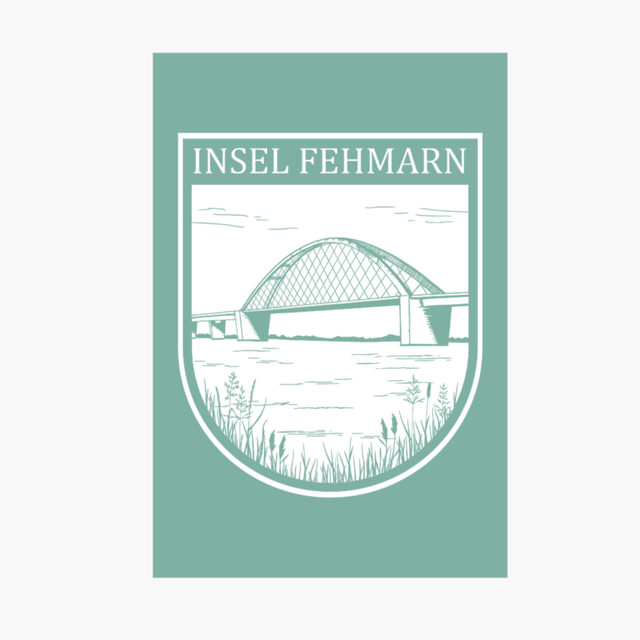 Strandtuch | Brücke Wappen | mint