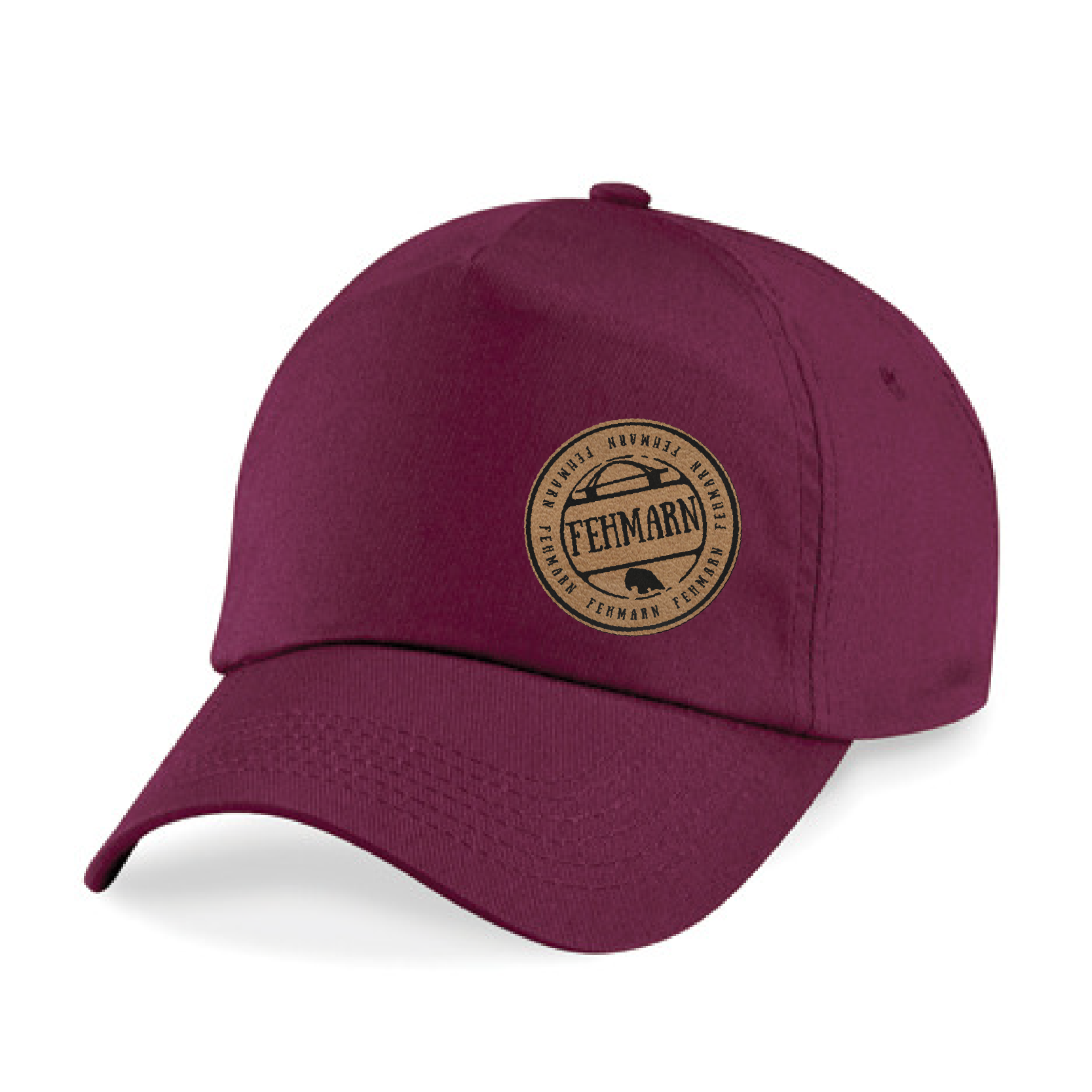 Cap | Fehmarn Stempel | bordeaux