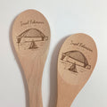 Kochlöffel Fehmarnsundbrüche Holz