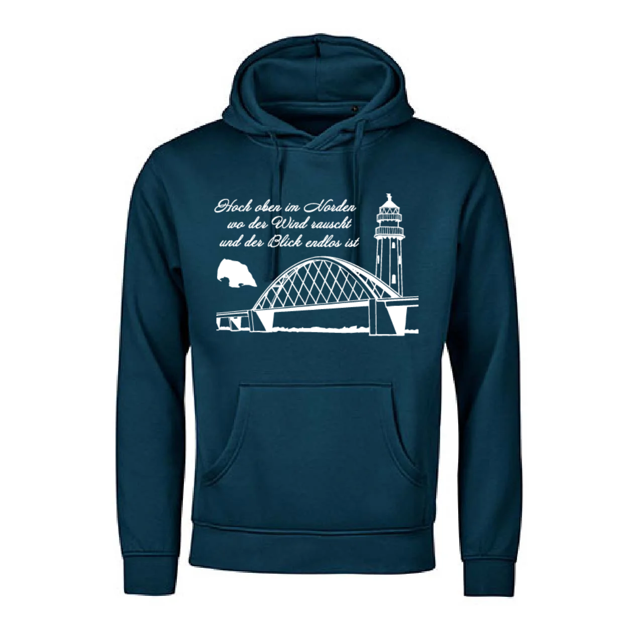 Hoodie | Hoch oben Leuchtturm | unisex