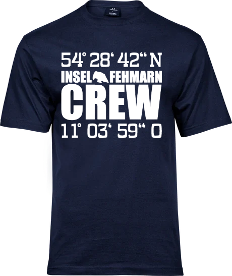 Tshirt | Koordinaten Crew | Herren