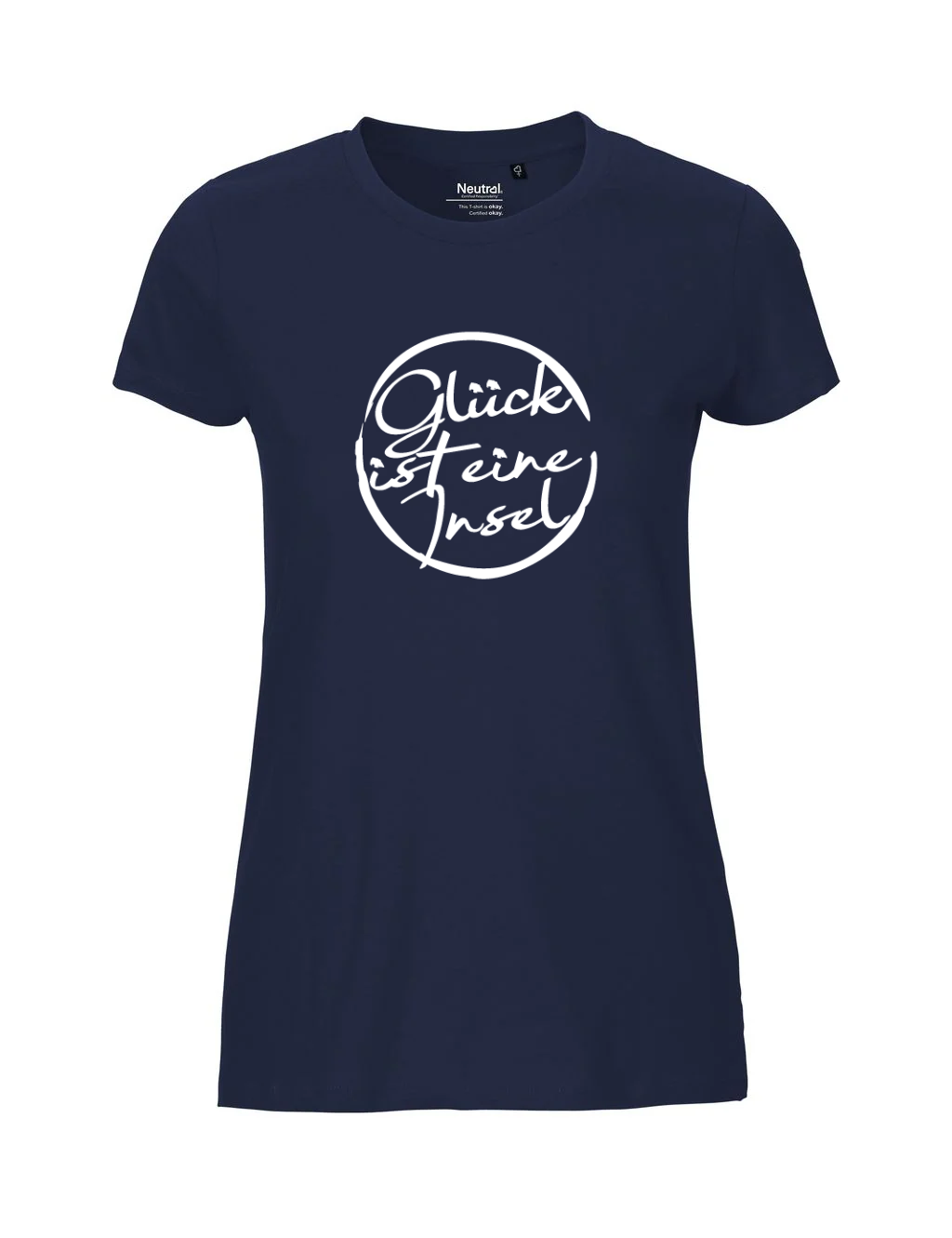 Tshirt | Glück ist eine Insel | Damen