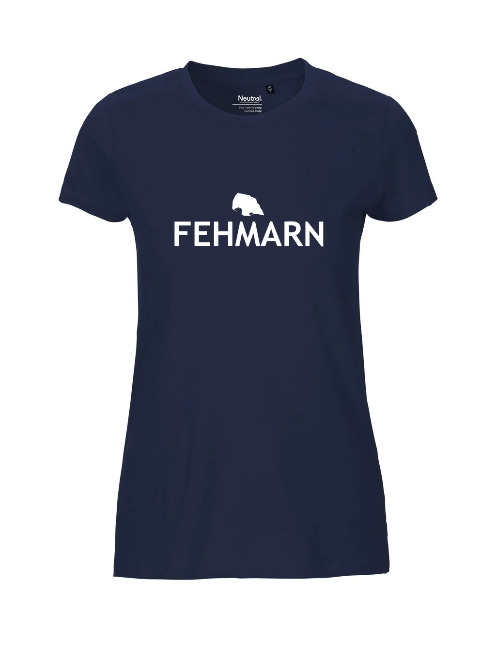 Tshirt | Schrift Fehmarn Insel | Damen