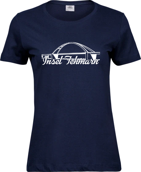Tshirt | Fehmarnsundbrücke filigran | Damen