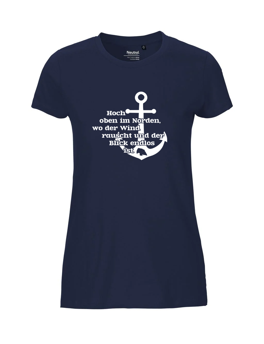 Tshirt | Hoch oben im Norden | Damen