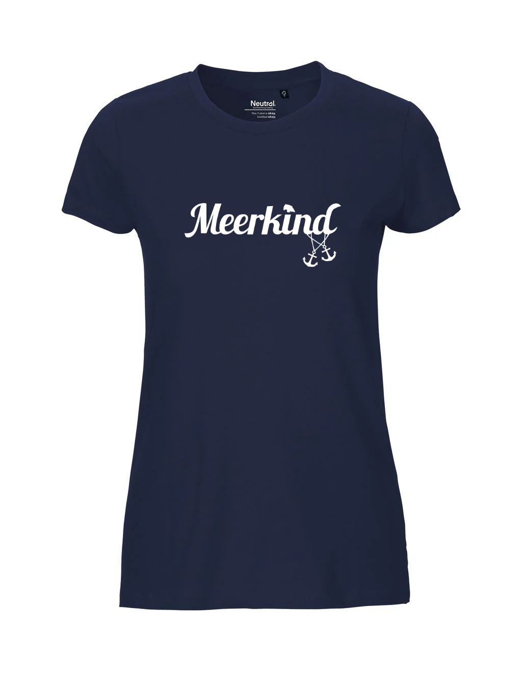 Tshirt | Meerkind mit 2 Ankern | Damen