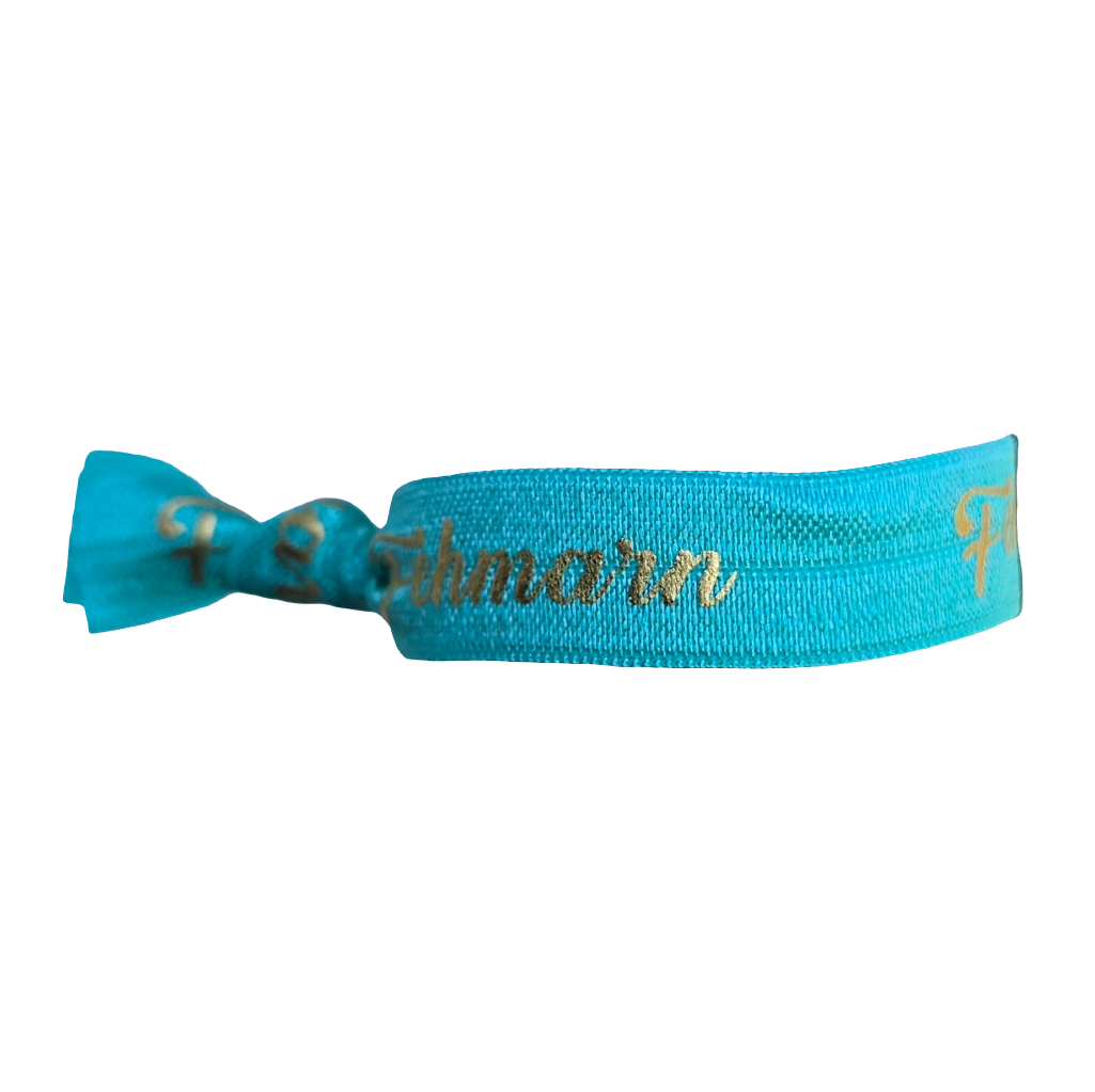 Festival-Armband | Stretch | Türkis Gold