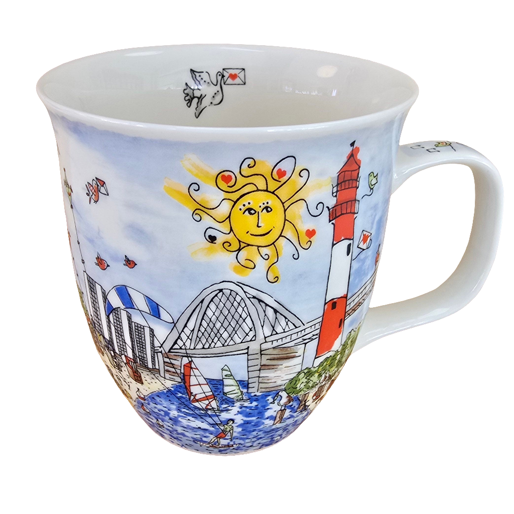 Kaffeebecher Fehmarn Collage