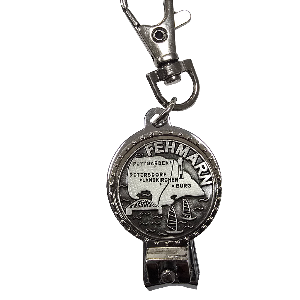 Nagelknipser Schlüsselanhänger Fehmarn Insel