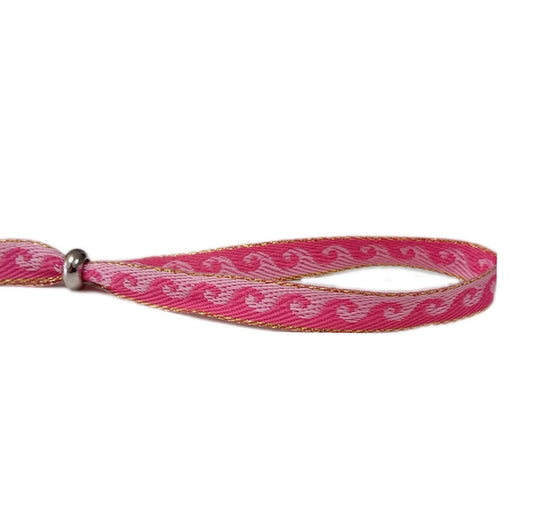 Festival-Armband Welle pink rosa