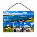 Blechschild Fehmarn Anker