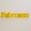 3D-Deko | Schriftzug Fehmarn | viele Farben