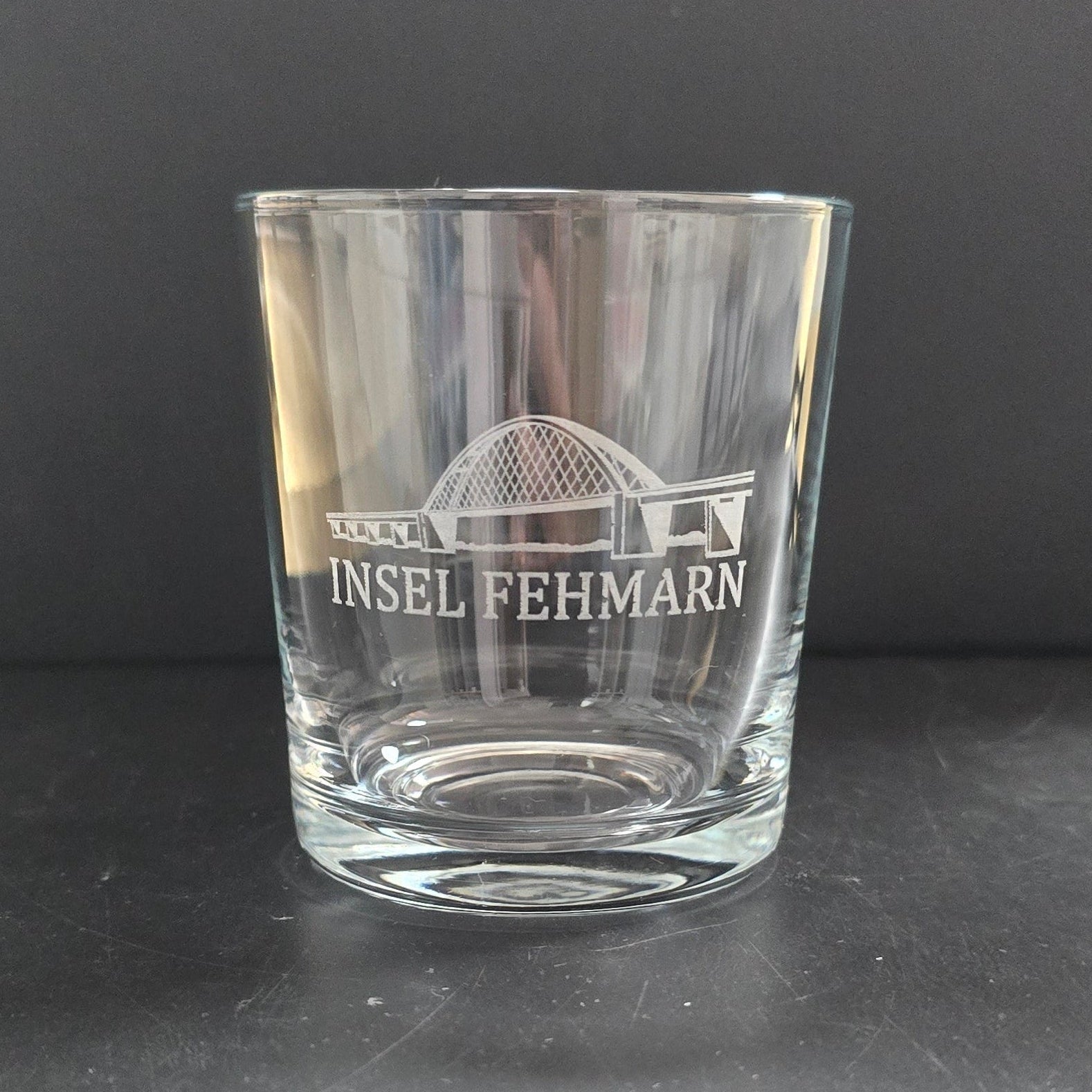 Whiskey Glas Fehmarnsundbrücke II