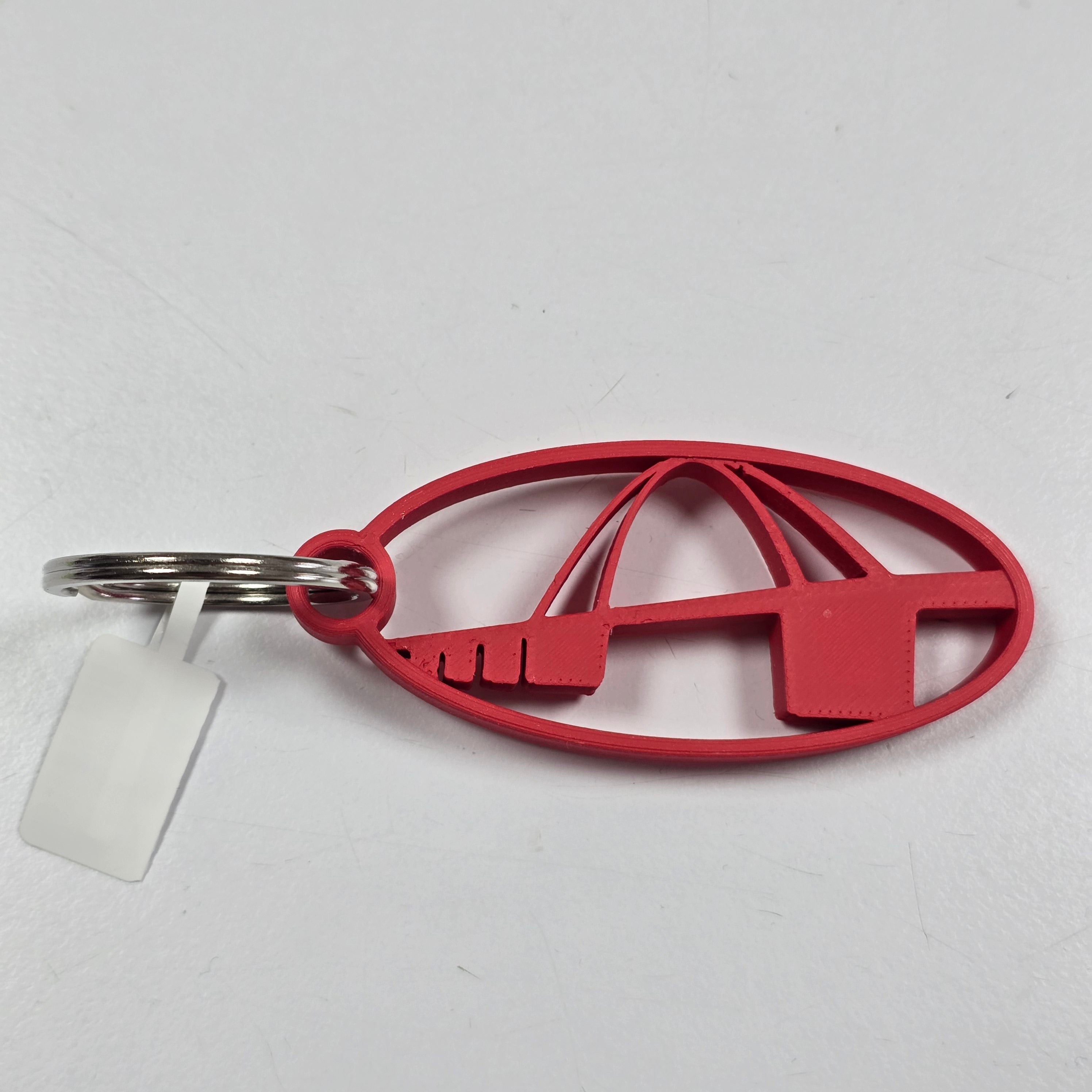 3d Schlüsselanhänger | Brücke Fehmarn