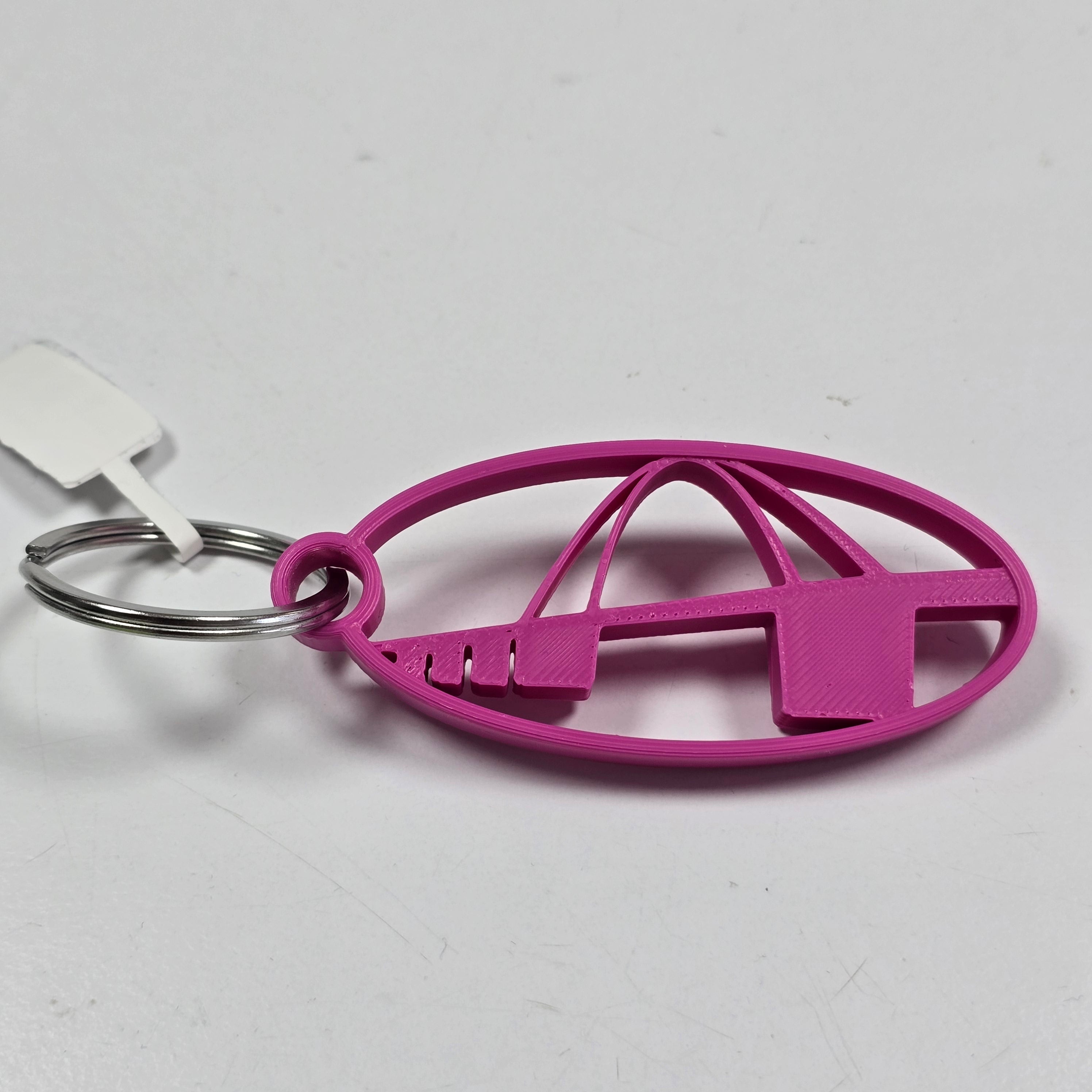 3d Schlüsselanhänger | Brücke Fehmarn