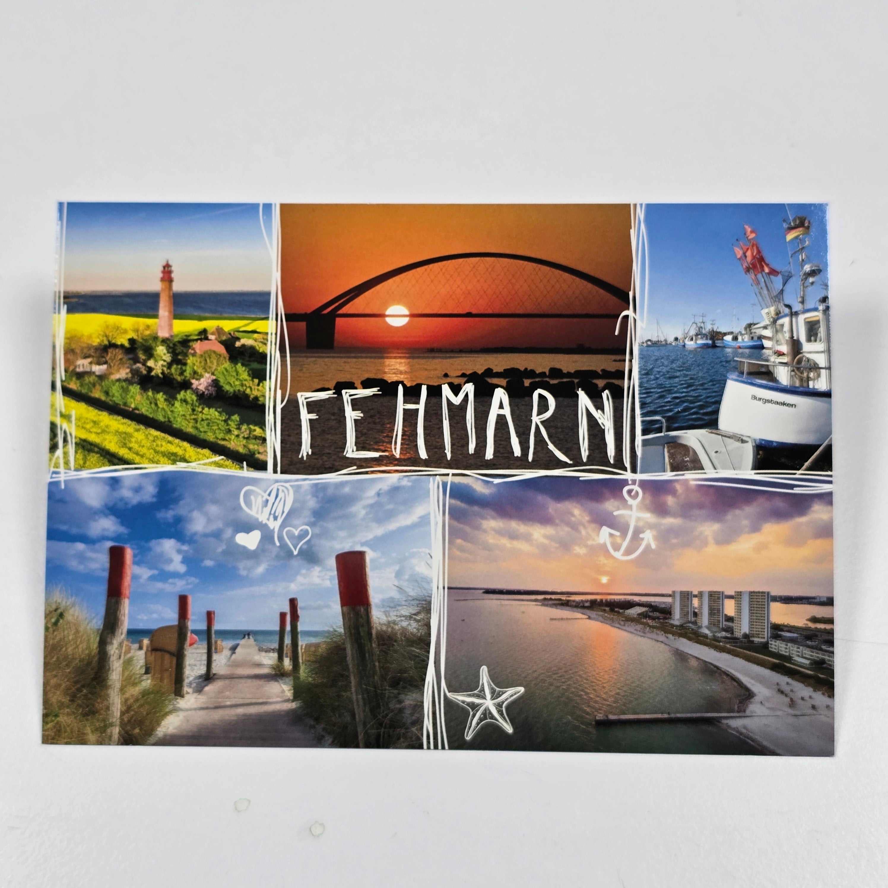Postkarte Fehmarn 743