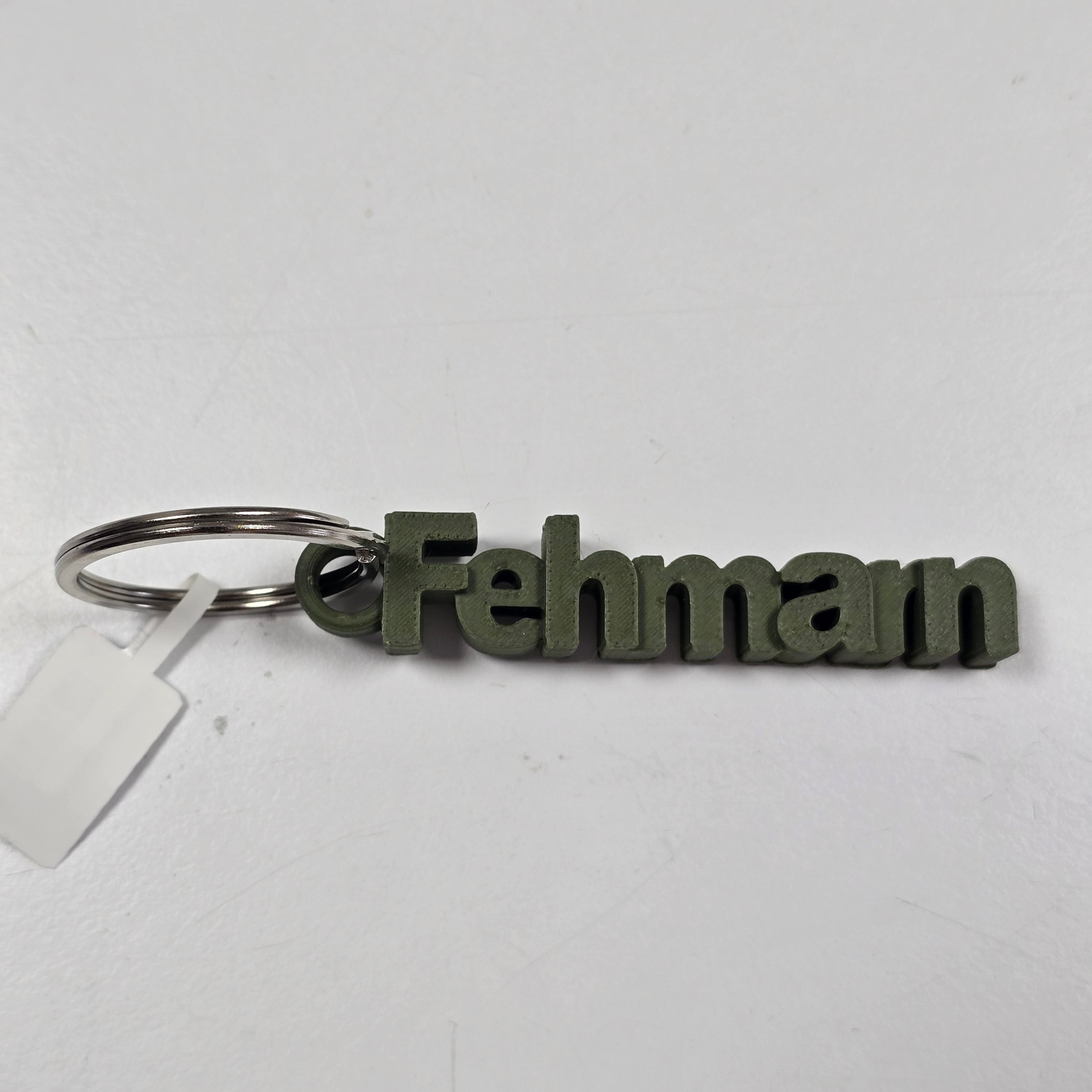 3d Schlüsselanhänger | Schrift Fehmarn