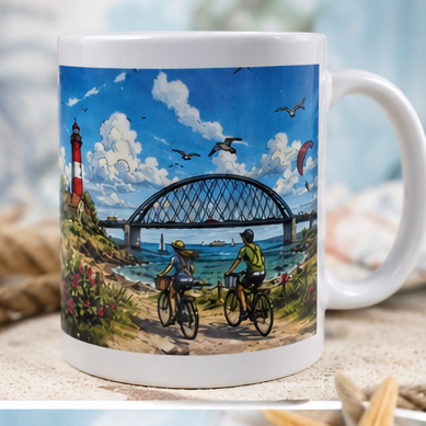 Kaffeebecher Fehmarn Collage I