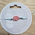 3d-Armband Insel mit Schrift Fehmarn | rosa II