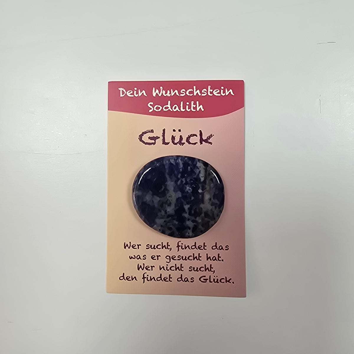 Wunsch-Stein Glück