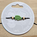 3d-Armband Insel mit Schrift Fehmarn | grün III