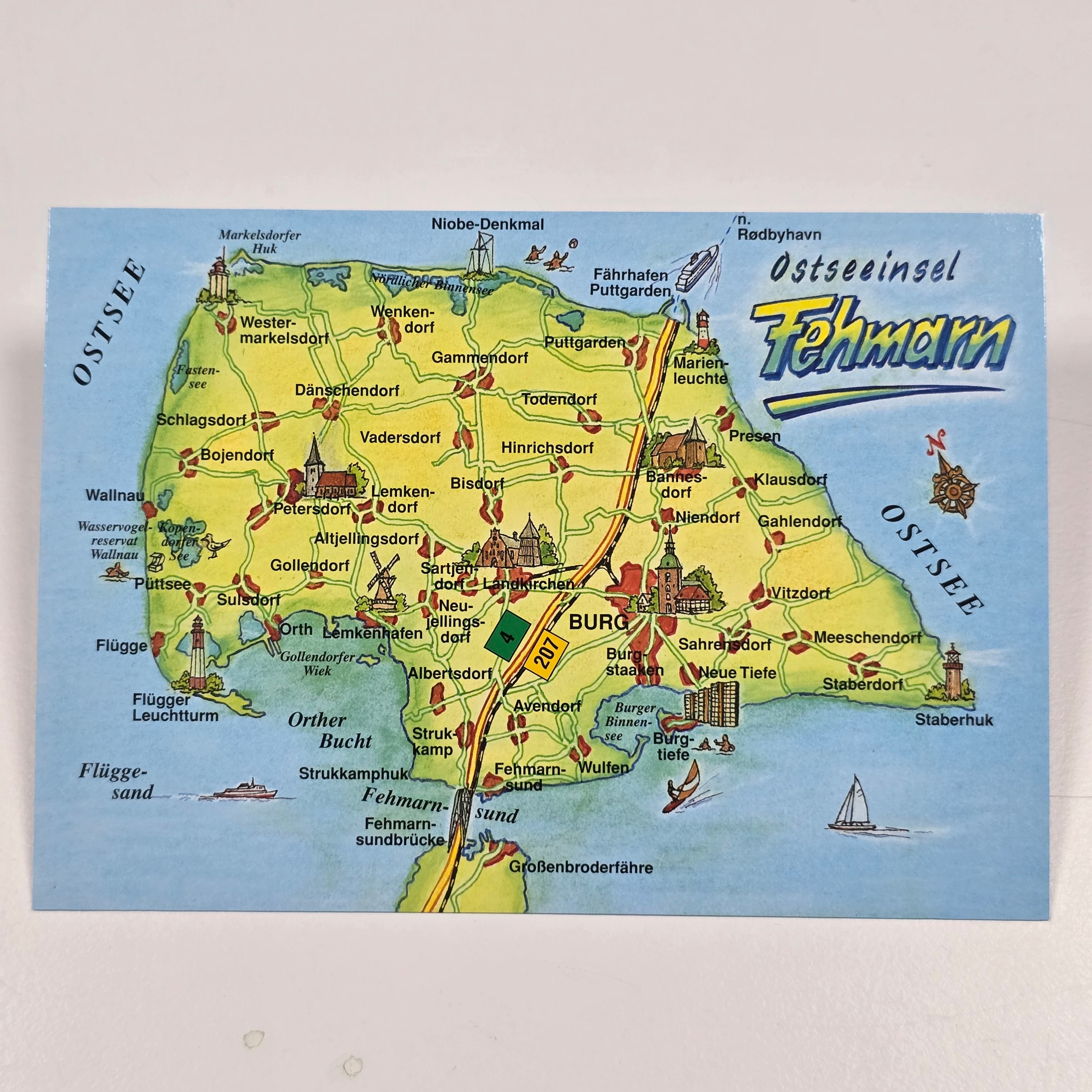 Postkarte Fehmarn 592