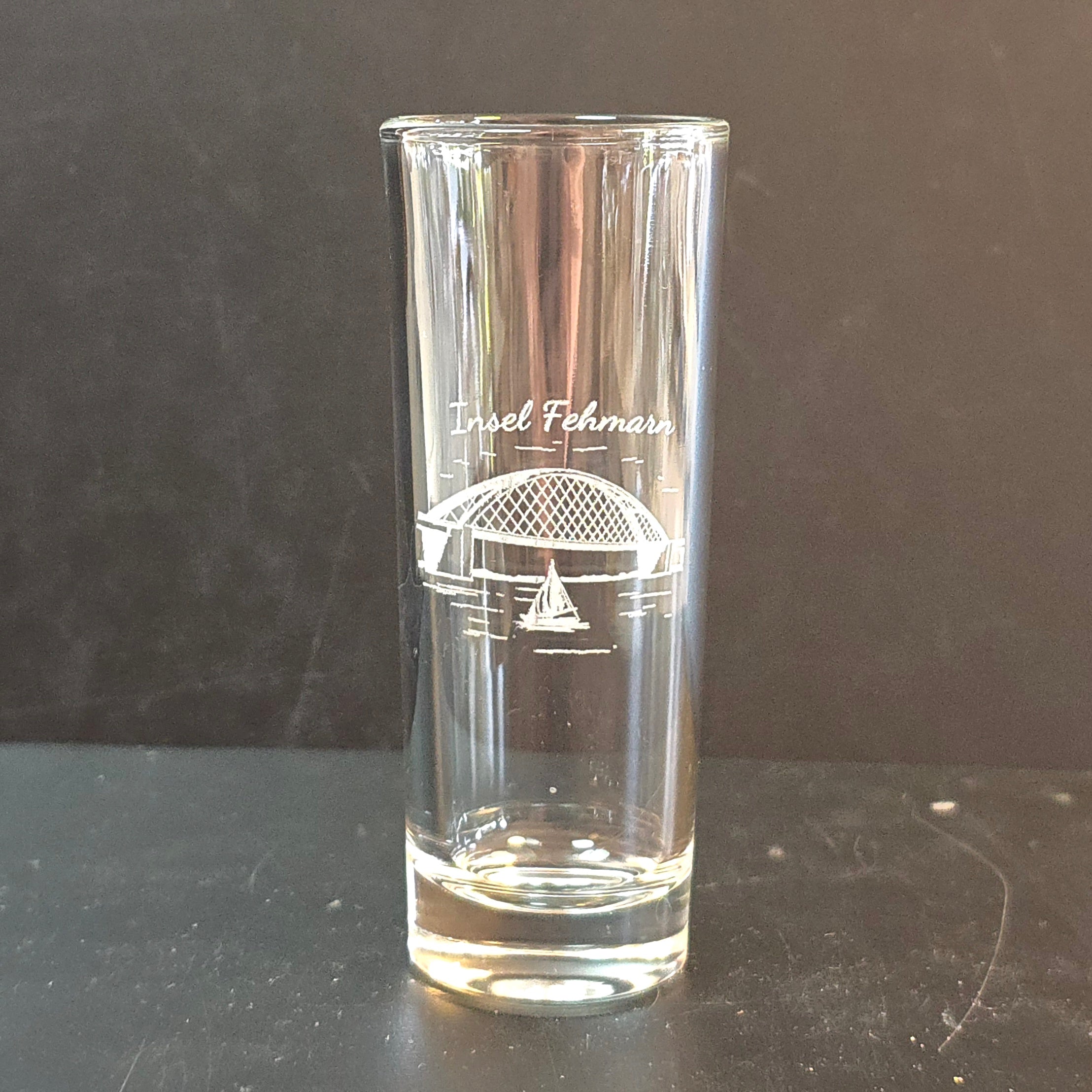 Schnapsglas Fehmarnsundbrücke I