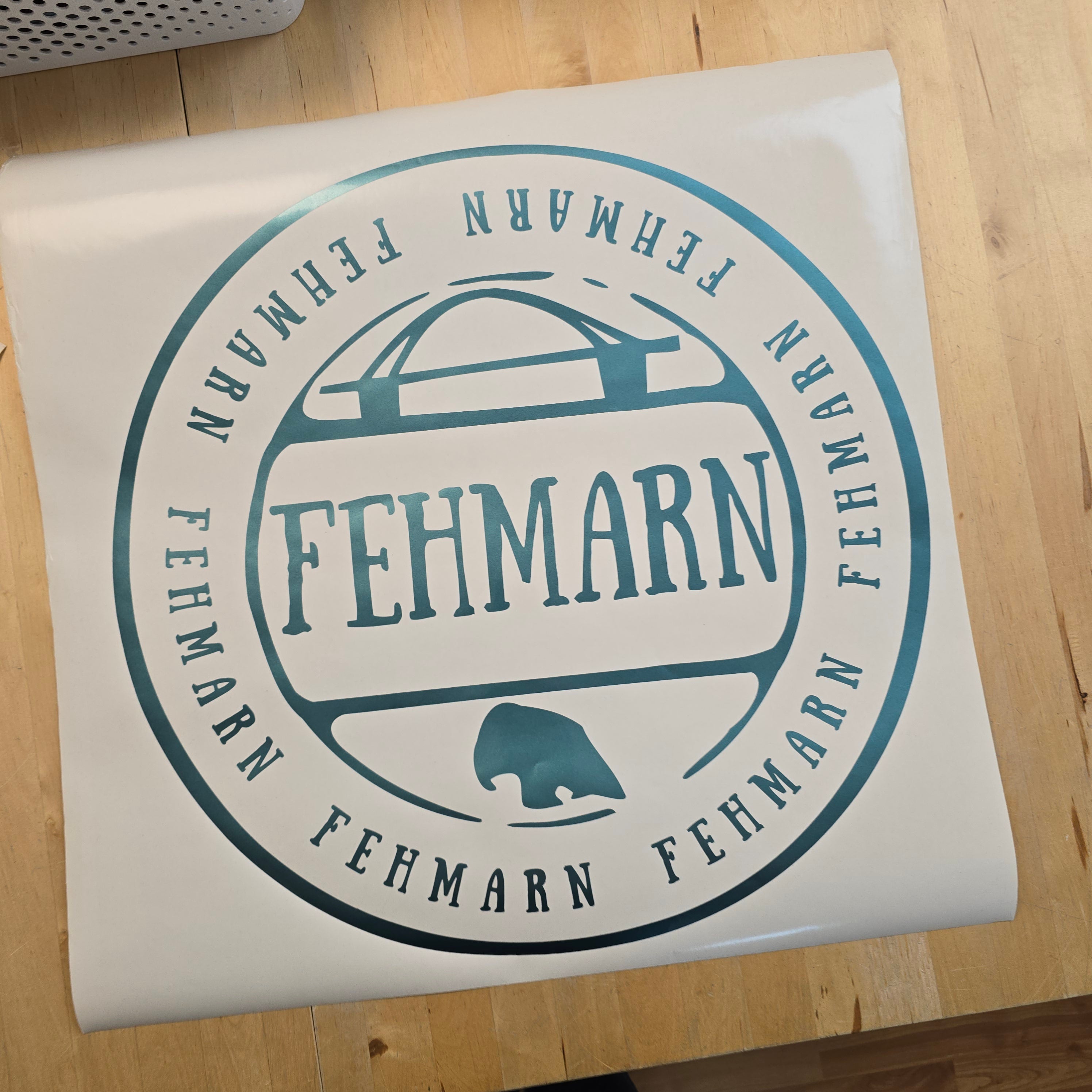 Aufkleber | Stempel Fehmarn | viele Farben