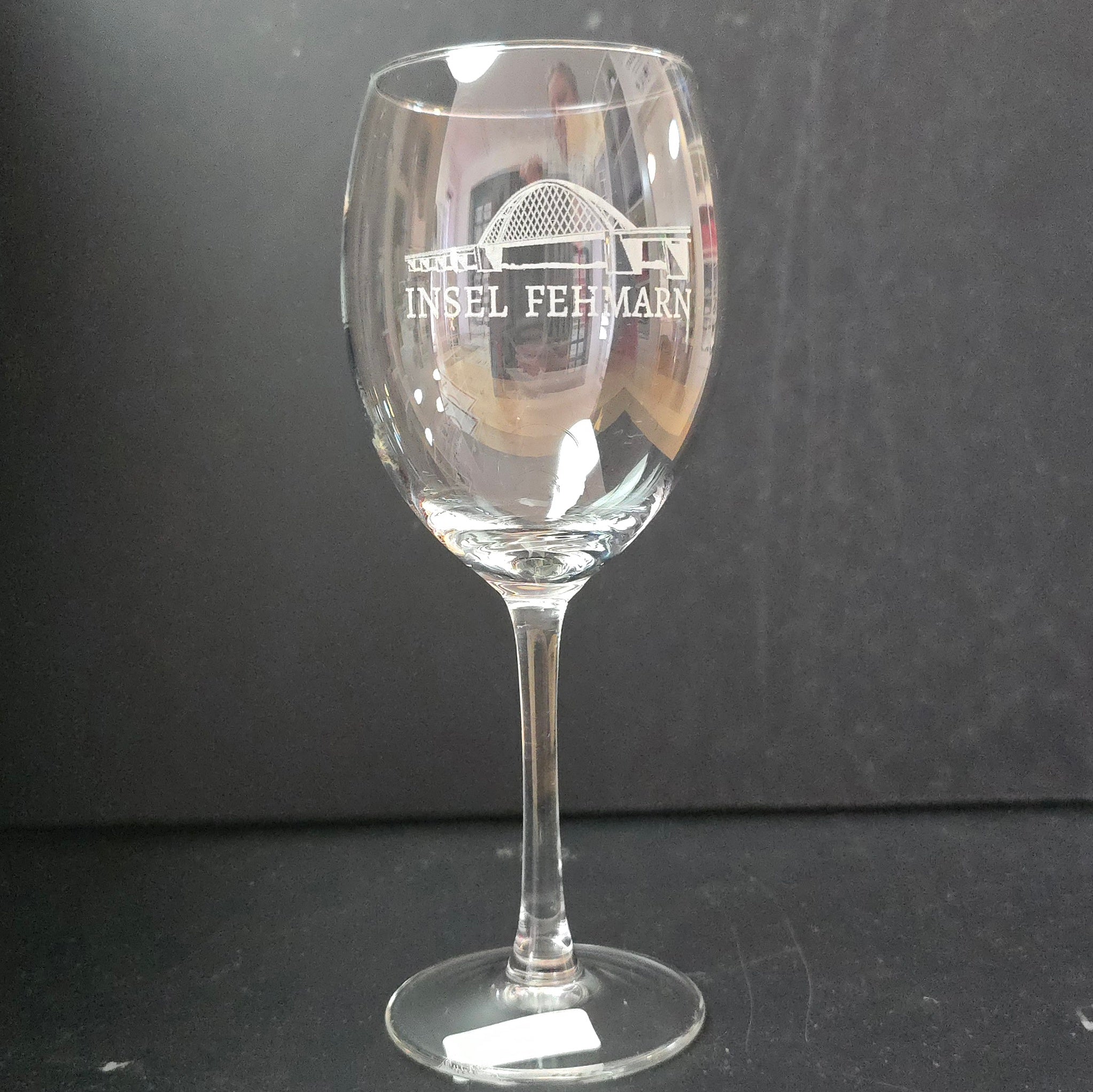 Weinglas Fehmarnsundbrücke II