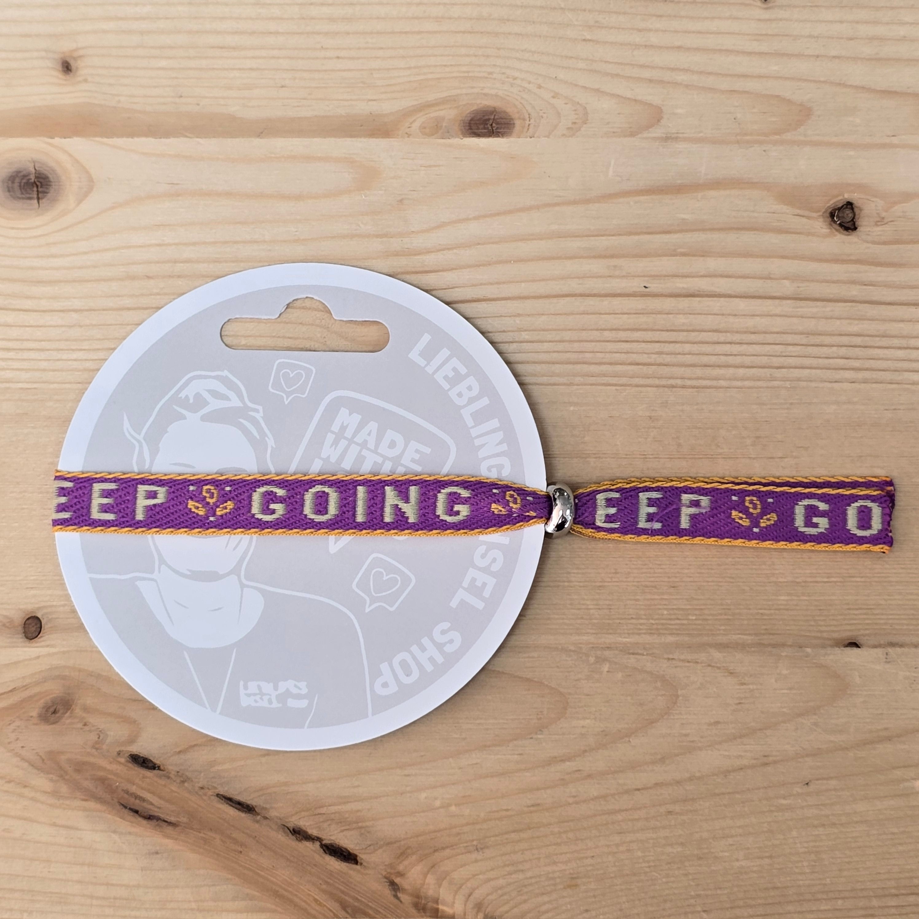 Festival-Armband Keep Going