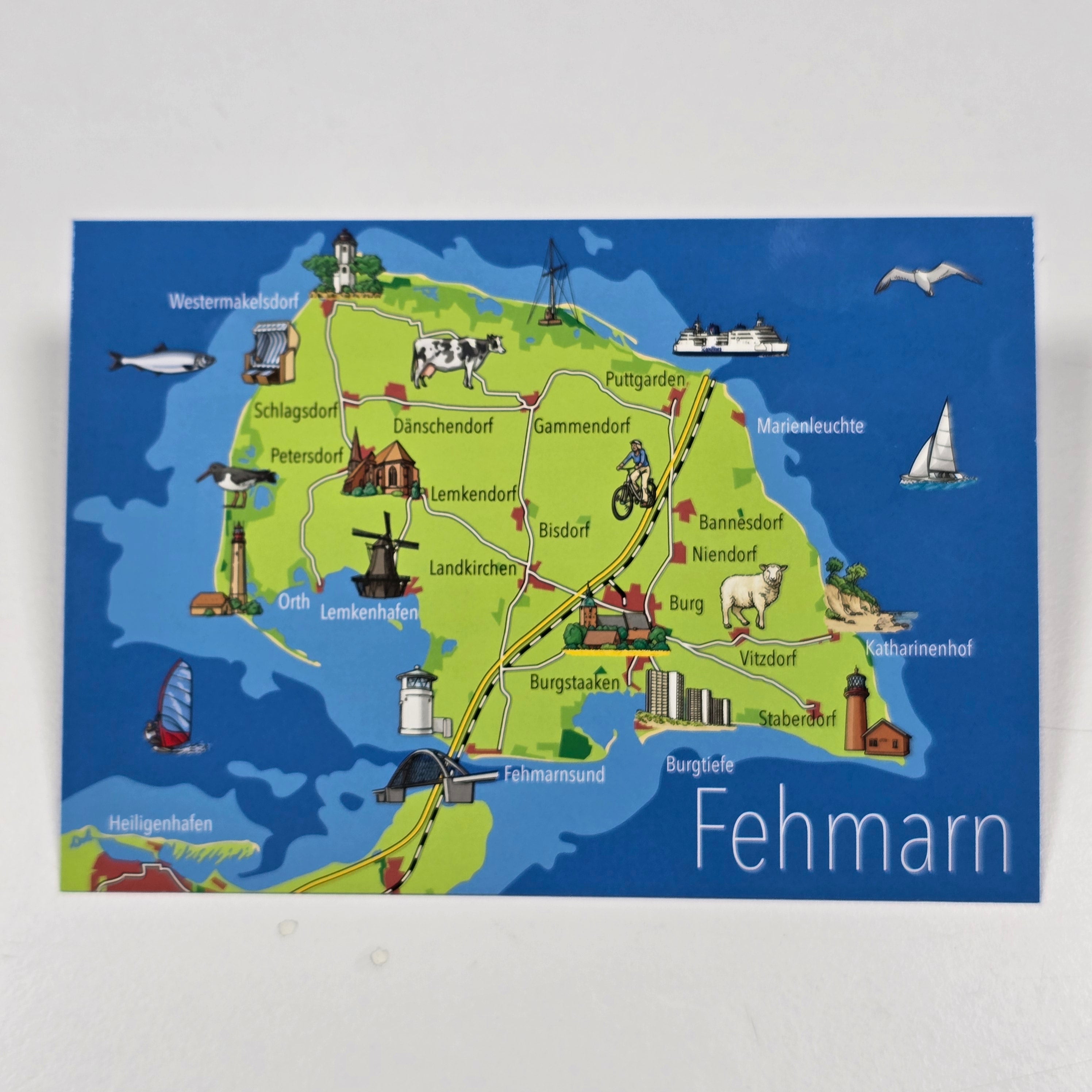 Postkarte Fehmarn 753