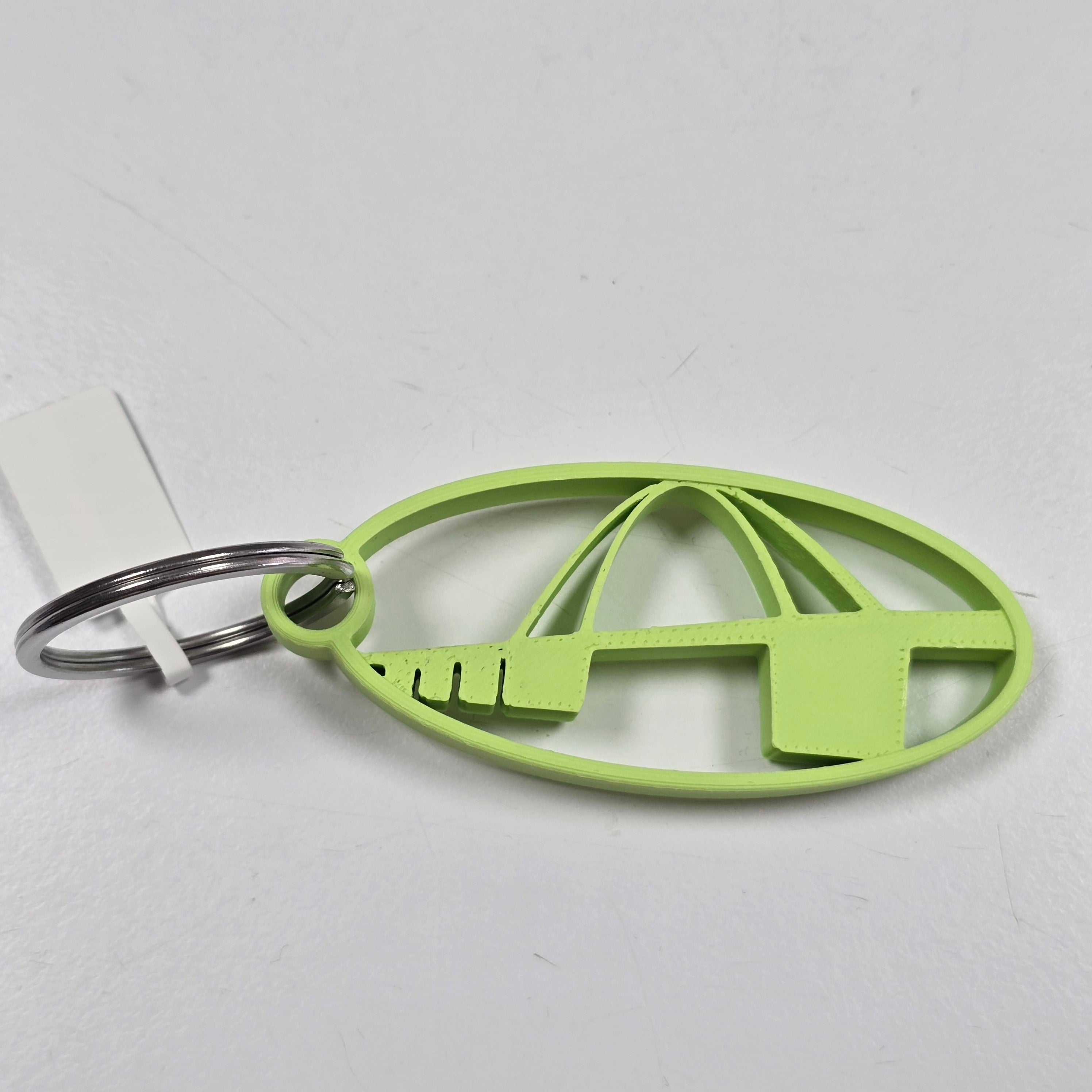 3d Schlüsselanhänger | Brücke Fehmarn